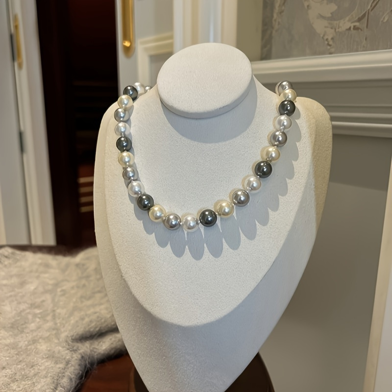 

Elegant Mixed Color Sweater Necklace - Fall/ Accessories,