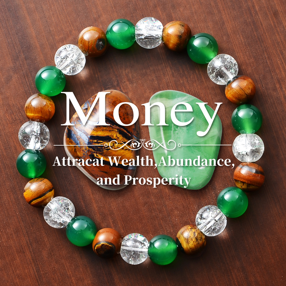 TEMU 3pcs Natural Jewellery Set, Handmade Elastic Bracelet, Suitable For Daily Wear