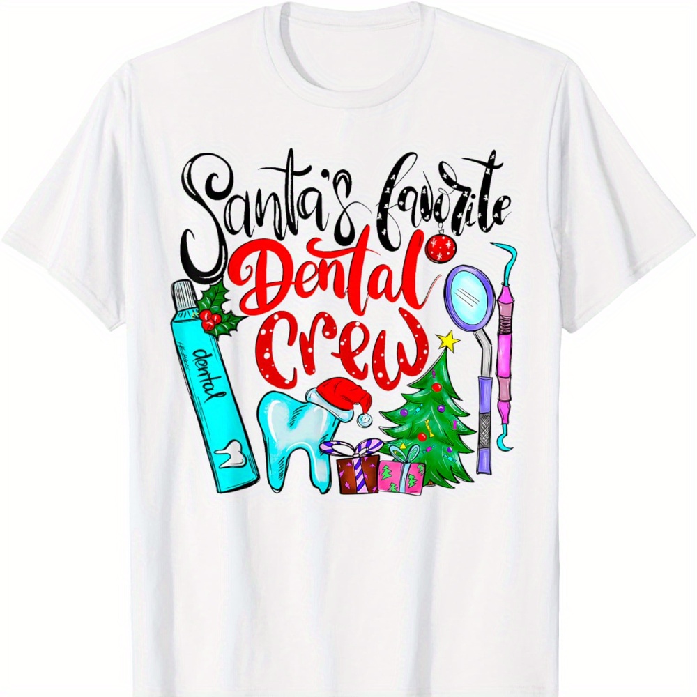 

Dental Crew Christmas Tree Dentist T-shirt