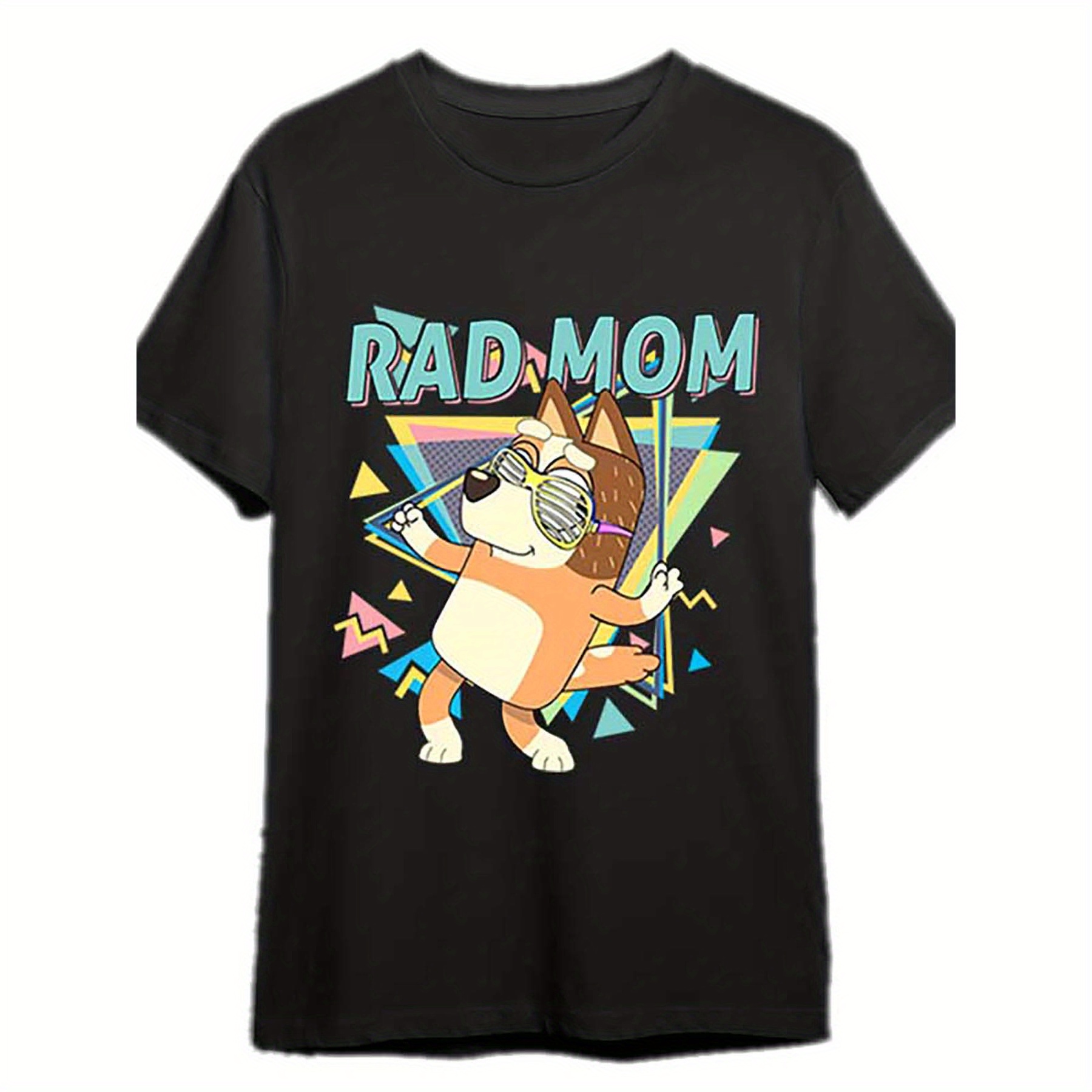 

Retro Rad Mom Blueydad Shirt, Retro Chilli Shirt 335482 Funny Men's Short Sleeve Graphic T-shirt Collection Black Pr