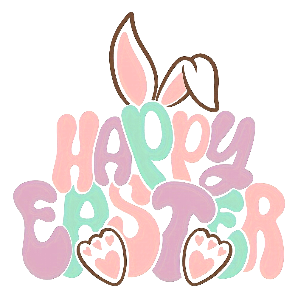 

Easter Iron-on Decal - Diy Applique For T-shirts, & Backpacks | Sewing & Knitting
