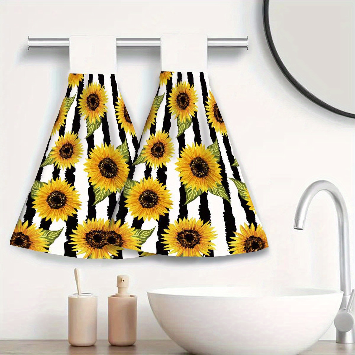 

2pcs Towel Set - , Dish & Tea Towels For - For Anniversaries, Christmas, 's Day