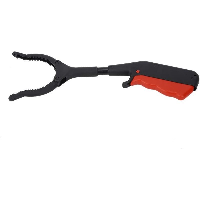 

1pc Claw Garbage Grabber Tool, Metal And Plastic Construction, Versatile Gripping For Assorted And Pest Control