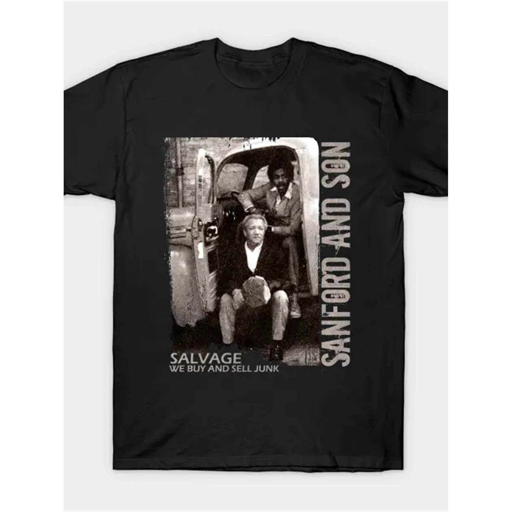 

Vintage T-shirt Men' Pattern Printed T-shirt