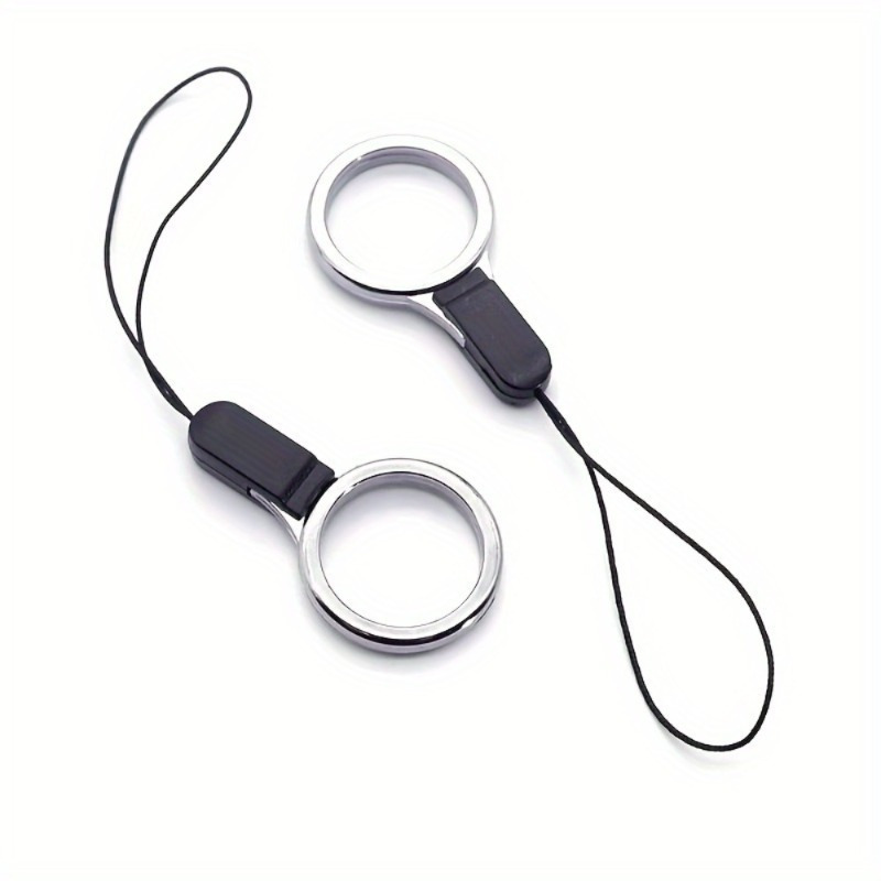 

10pcs Stylish & Phone Lanyards With Finger Rings - , Accessory For Keys, Id & More, Usb Flash Flashlight, Anti Loss, Ring