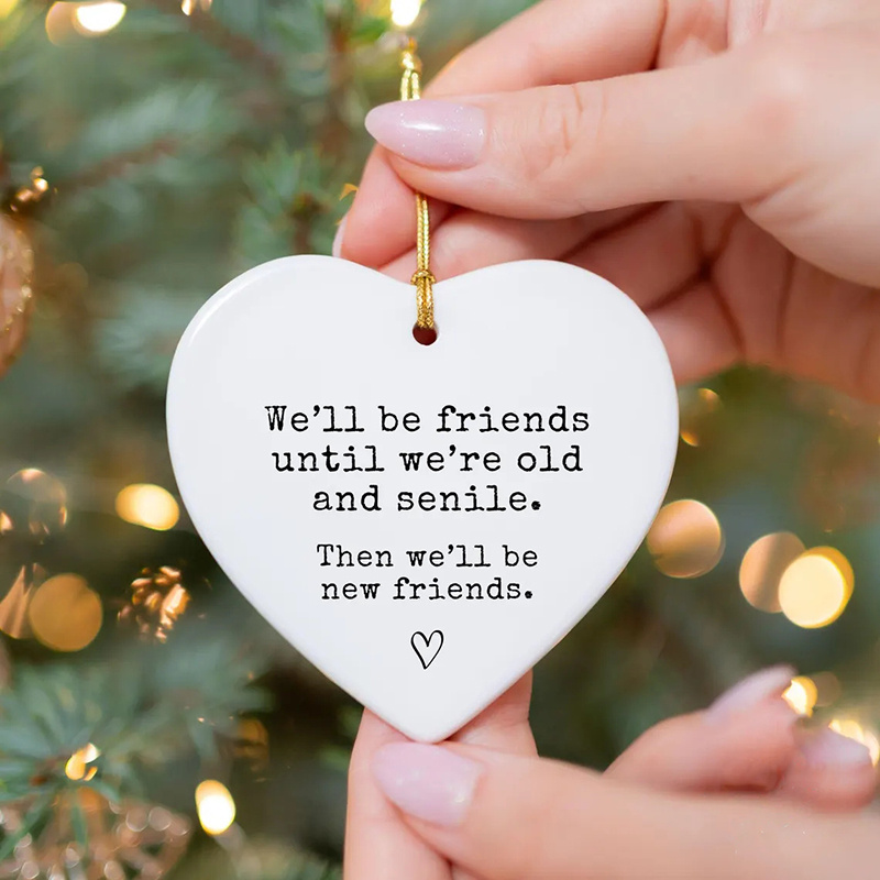 1pc best friend gifts gift for best friend bff birthday gift christmas gift for   funny gift christmas ornament friendship