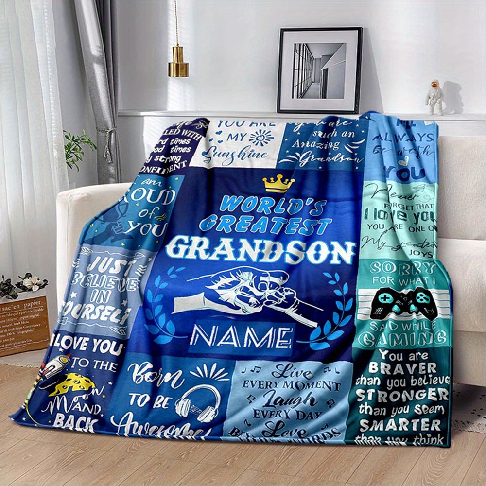 

Personalized Blanket - , & , For &