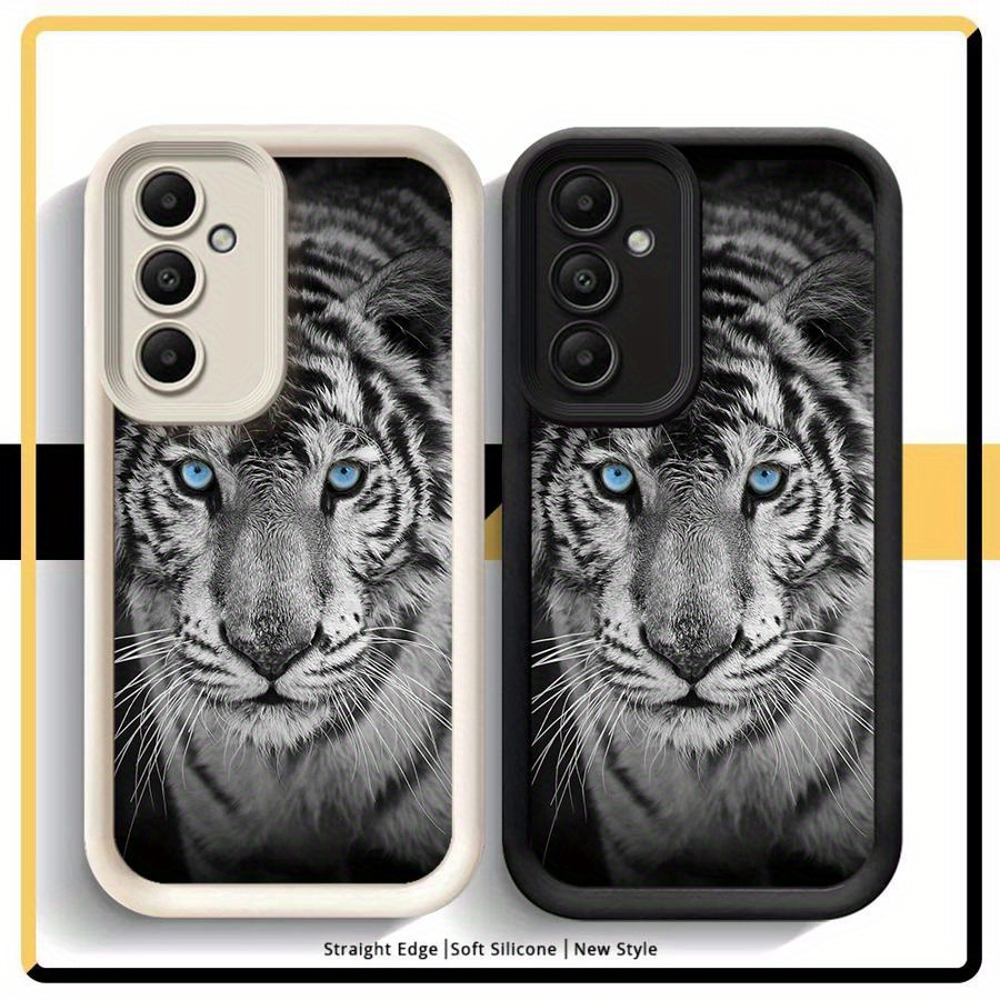 

Animal Tiger Phone Case A55 A25 A35 A15 A54 A34 A14 A24 A53 A33 A23 A13 A52 A32 A22 A12 A51 A71 A72 A73 Silicone Cover Protective High- Shockproof