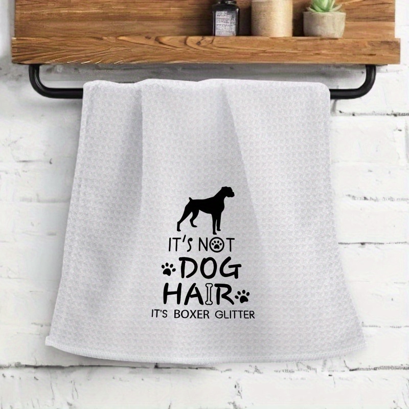 

1pc Set 18 By 26 Dog Towel Dog Pattern - Decoration Personality