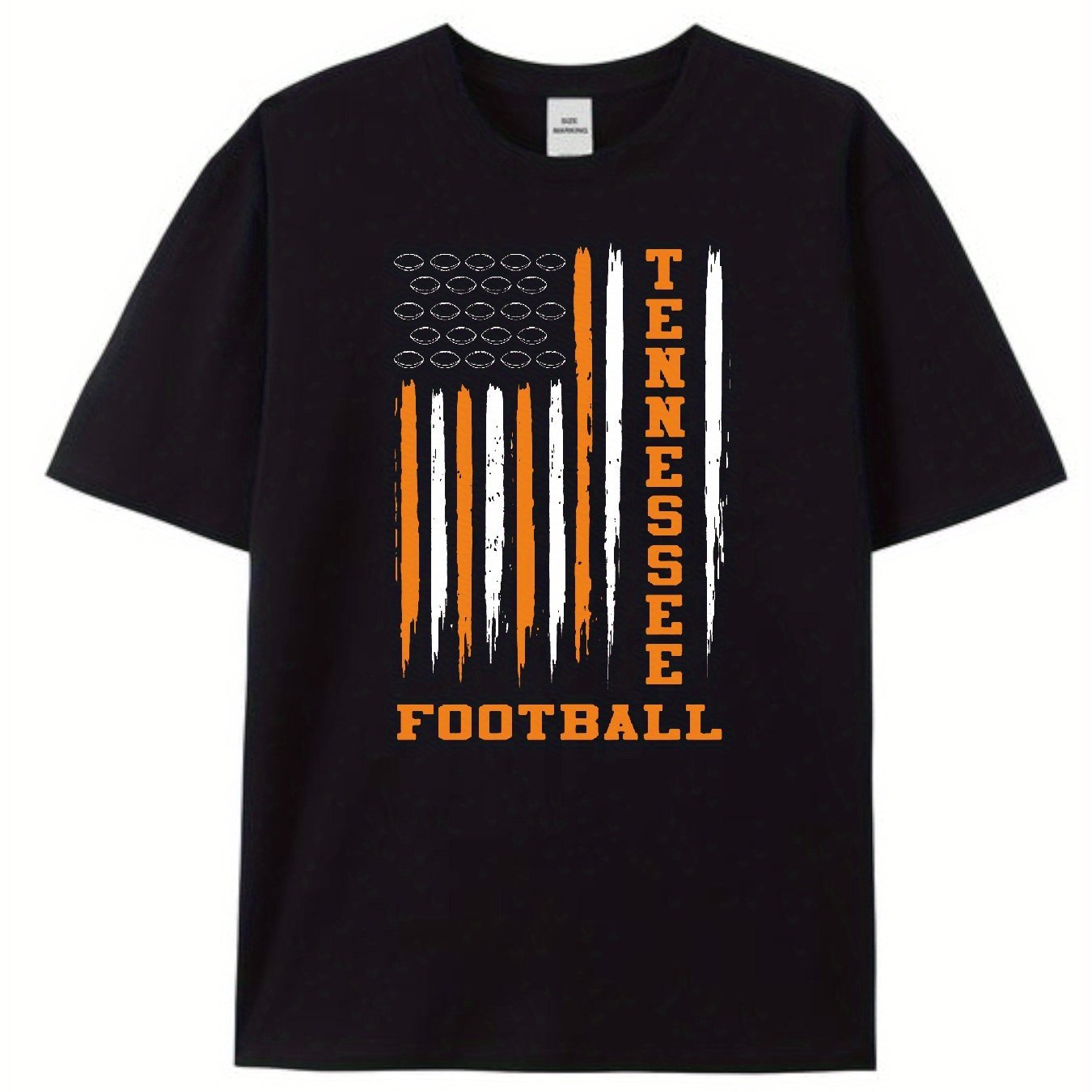

Tennessee Football Cotton Summer Pattern Men's T-shirt - Comfortable, Stylish