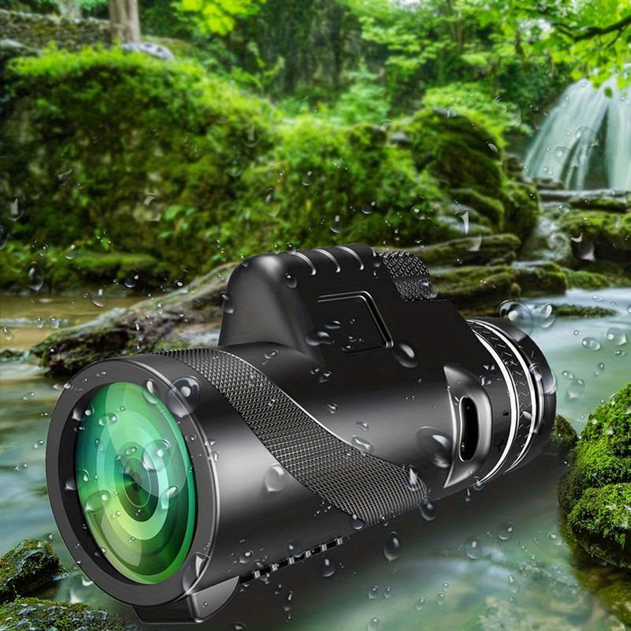 10x42 hd monocular telescope professional adult binoculars with 10x magnification and 42mm lens suitable for outdoor camping watching concert viewing as gifts for men details 4