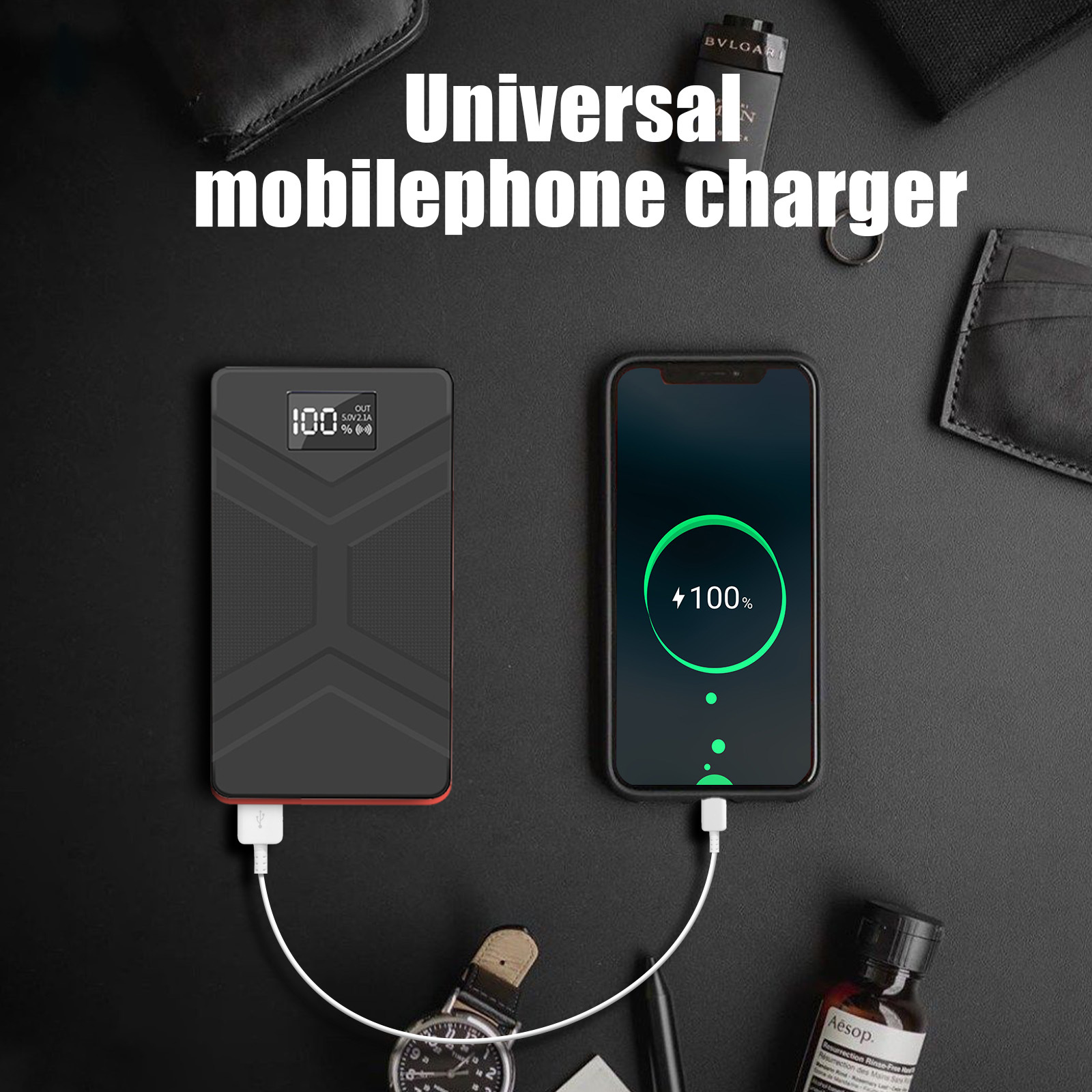 

Multifunctional Portable Car Charger, Activity Charger Charger, Battery