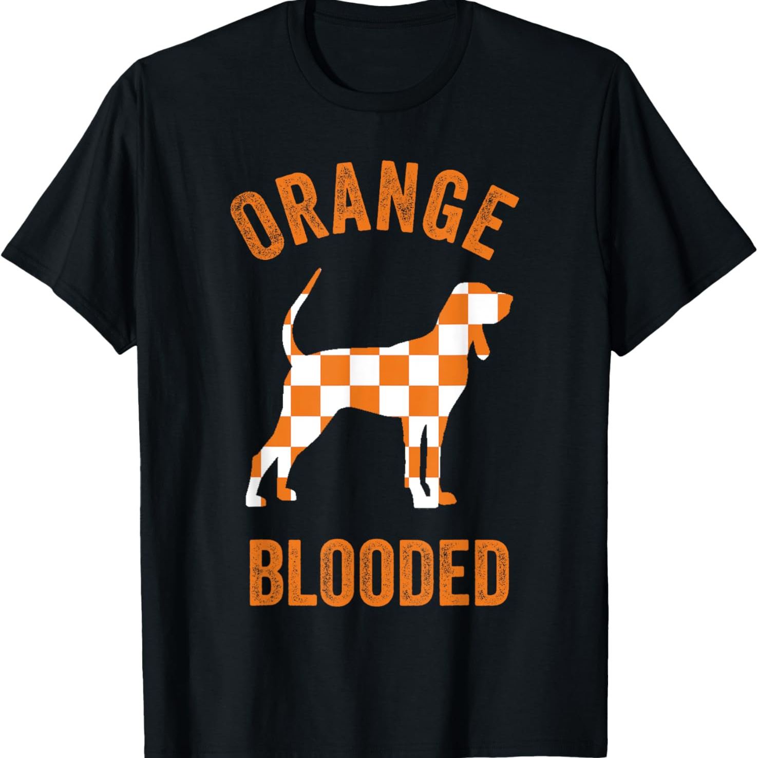 

Orange Blooded Tennessee Hound Native Home Tn State Pride T-shirt Cotton Diymen's Soft Breathable Comfortable Casual Sports And Christmas Gifts