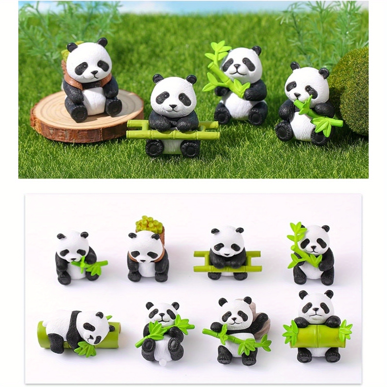 

Set For 8 Dolls, Resin Ornament, Cute Outdoor Garden, Festical And Party Decorations