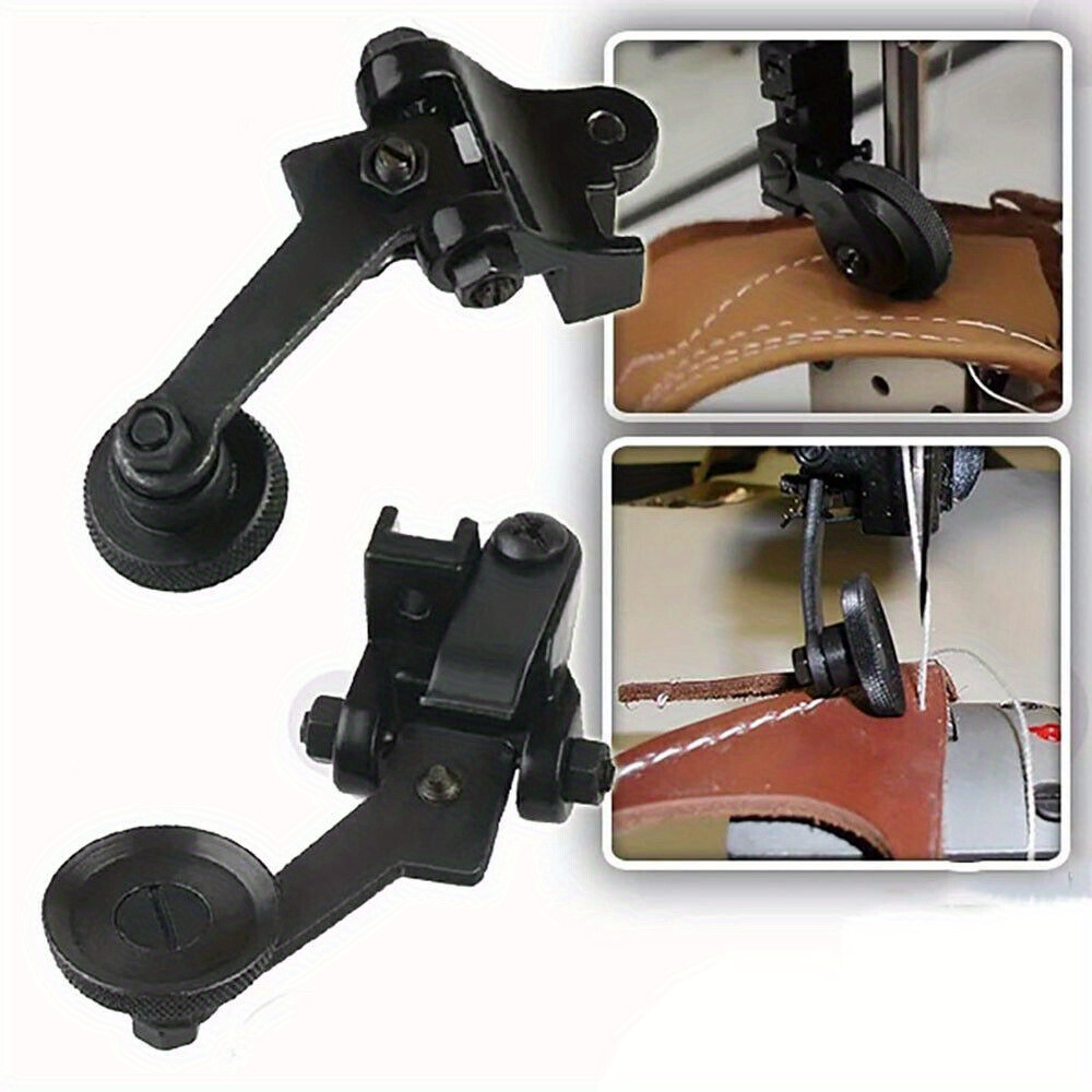 

Easy-install Leather Presser Foot For Industrial Sewing Machines - Portable Roller Attachment, Colors, Parts, Carry