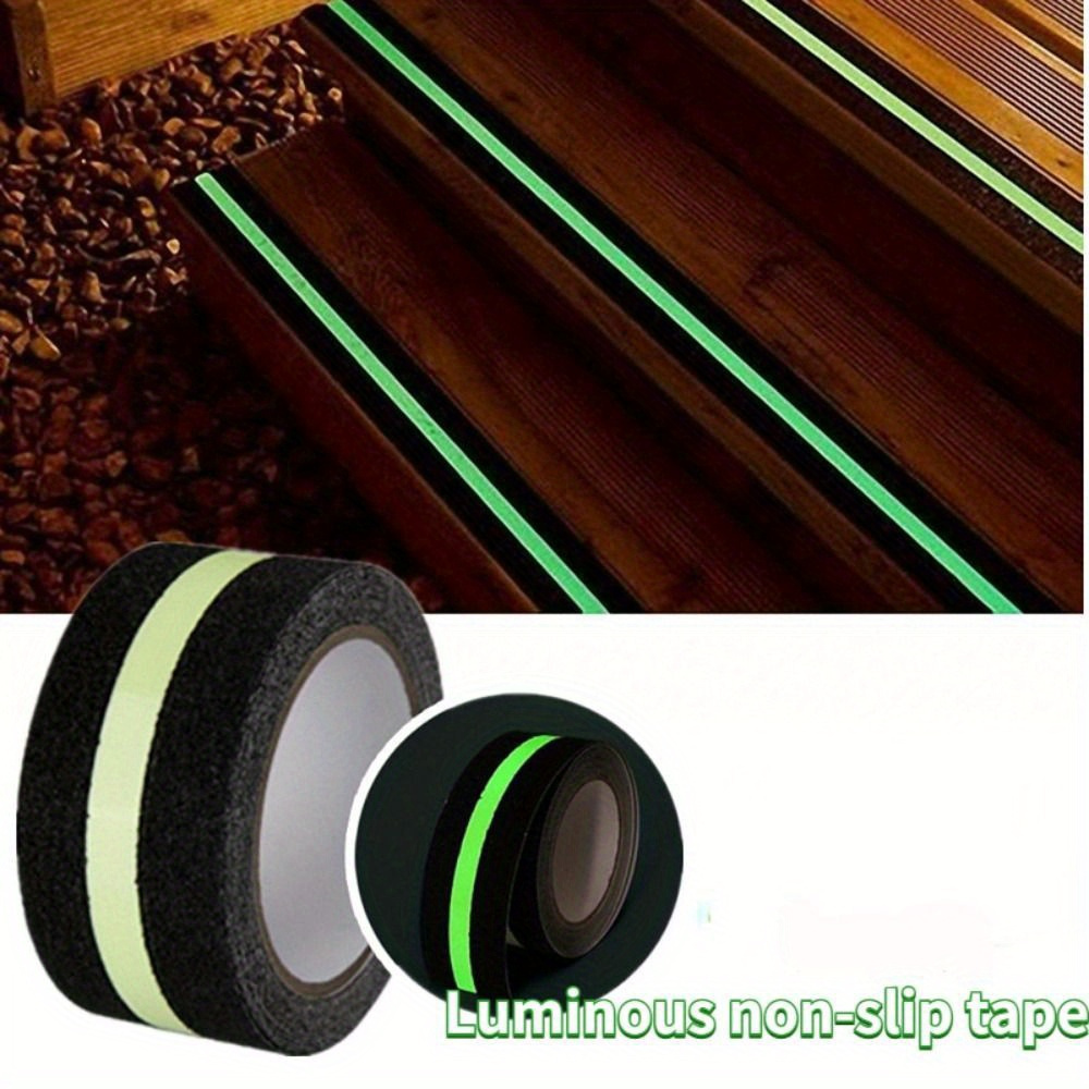 

-the-dark Anti-slip Tape, 1.97" X 118.11", High Traction For Stairs & Steps, Adhesive With - Indoor/outdoor Use