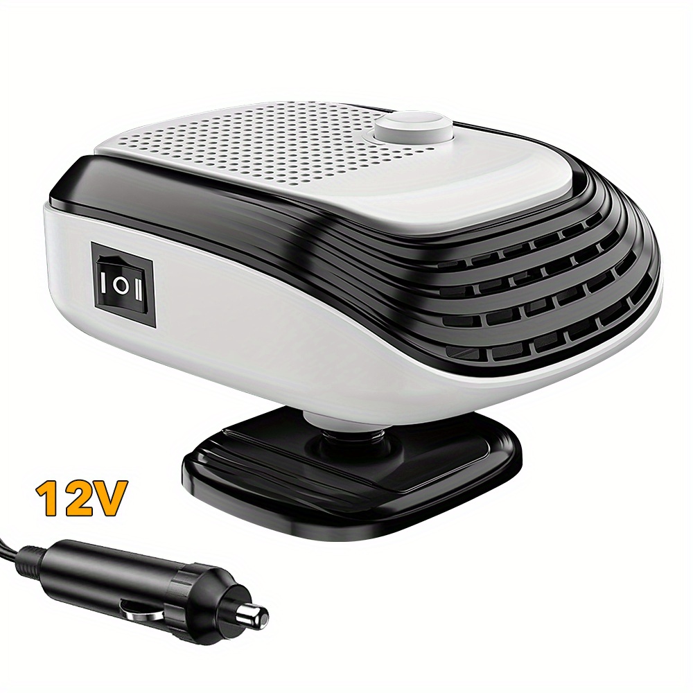 TEMU 150w Portable Car Heater & - Fast-heating With Adjustable Air Flow For Suvs, Rvs & Travel Campers