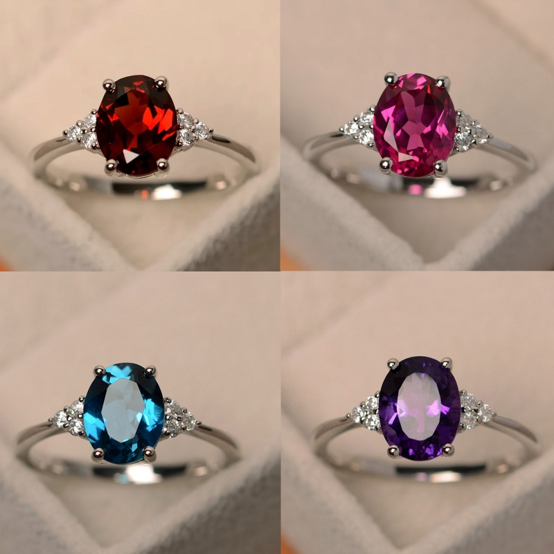 

4pcs/ Set Of Zirconia Rings - A Of , Accessories For Women's Rings, Valentine's Day Jewelry, Weddings And Parties
