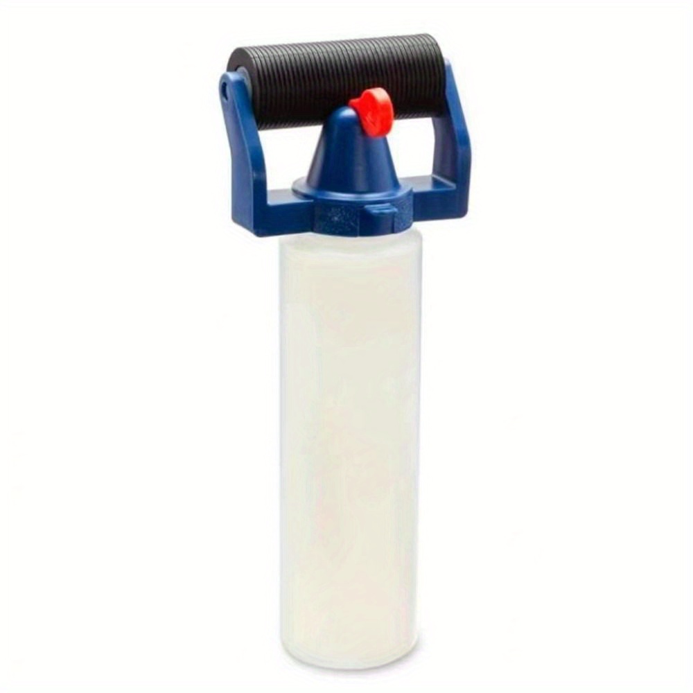 1pc Glue Bottle Easy To Clean Diy Craft Tool Applicator Bottle Pe Plastic 8oz Ounce Glue Applicator Roller Dispenser Wood