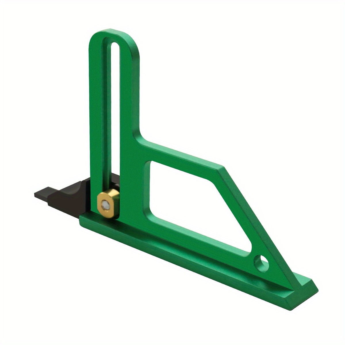 Image of Precision Cnc Machined Height Gauge 0-60mm, Adjustable Depth Measuring Tool With Dual Scale For Table Saw, Router, Drill Press Additions