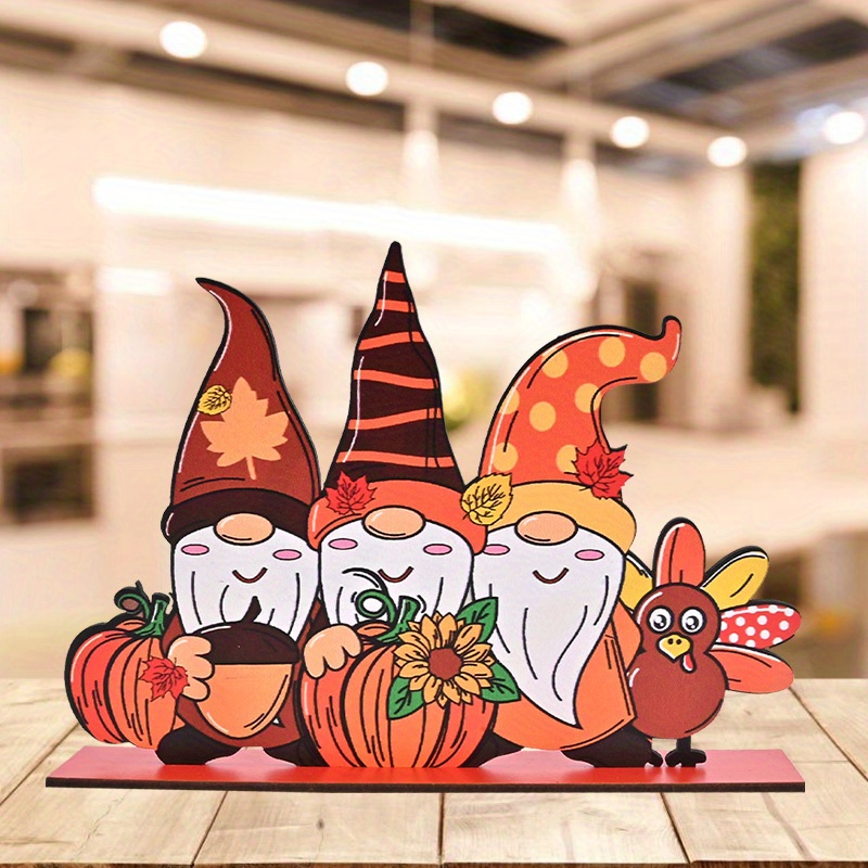 

1pc Turkey Decor | Wooden Fall Decoration | No-electricity Multipurpose Decor |