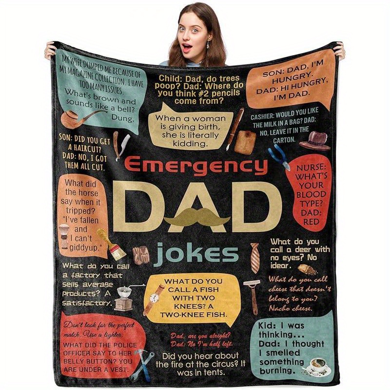 

Gifts For Dad Blanket, Birthday Gifts For Dad, For Men, Gifts For Dad Who , Gifts From Boys Girls, Gift For Dad, Dad Birthday Gift