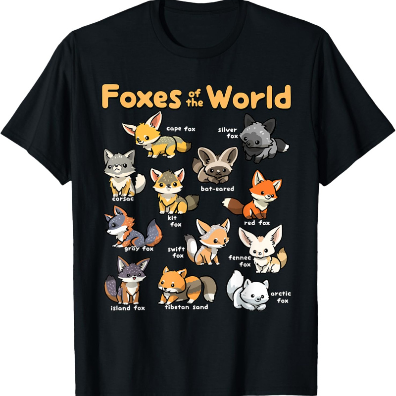 

Kawaii Fox Educational Animal Fox