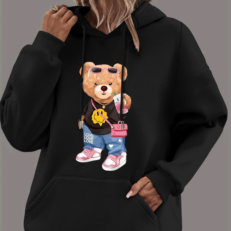 

's Plus Size Bear - Drawstring , For &