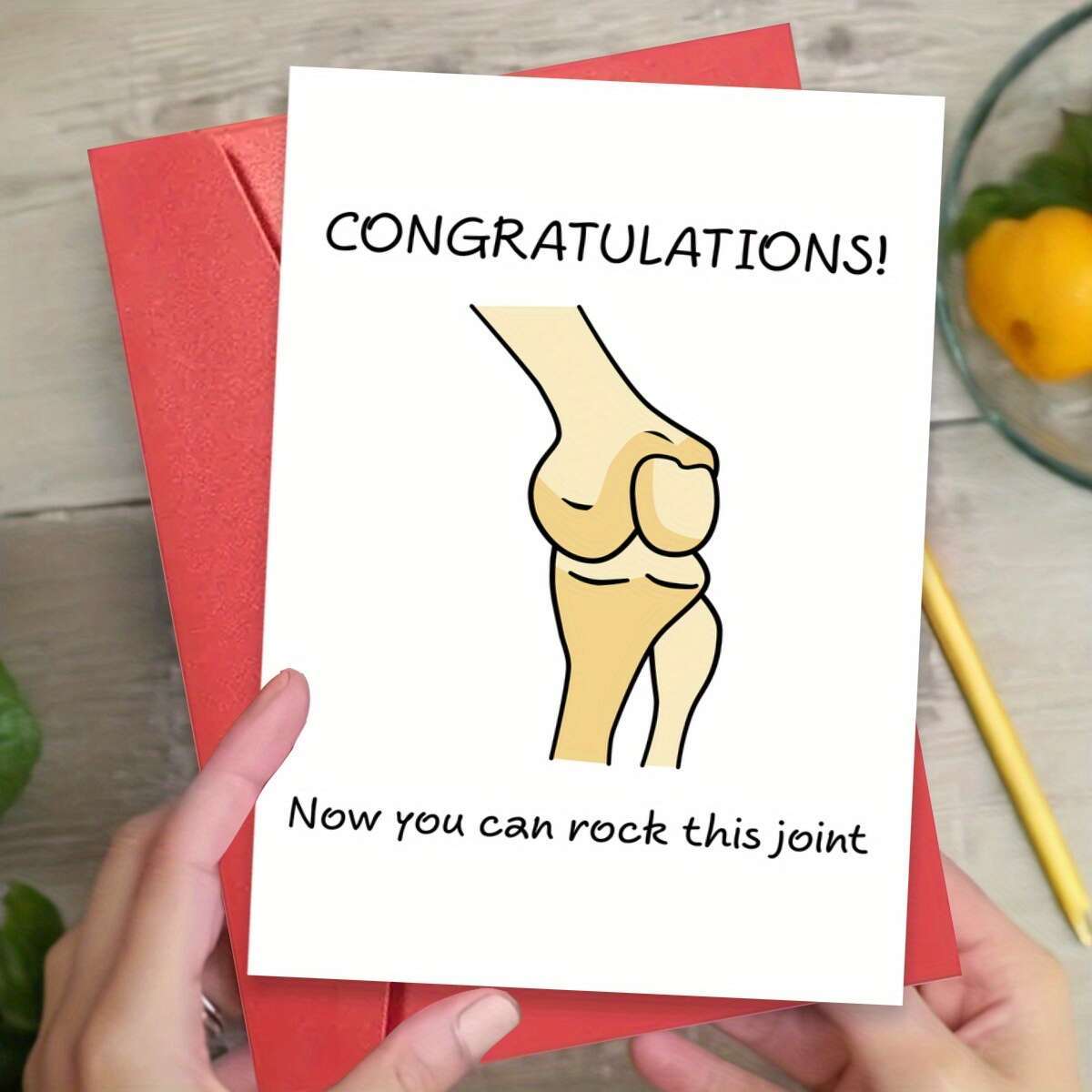 

Humorous Greeting Card For Recovery - Personalized Paper Card For Anyone, Ideal For Post-surgery Encouragement, , Sympathy, And More - 4.72"x7.08