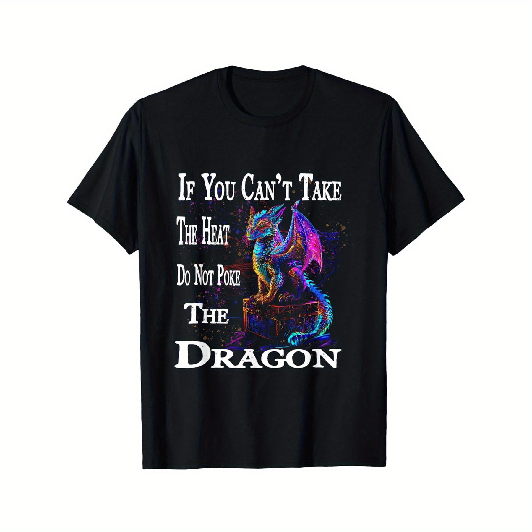 

Cool Dragon Graphic Lover 220g T-shirt Comfortable Sports Christmas Gift