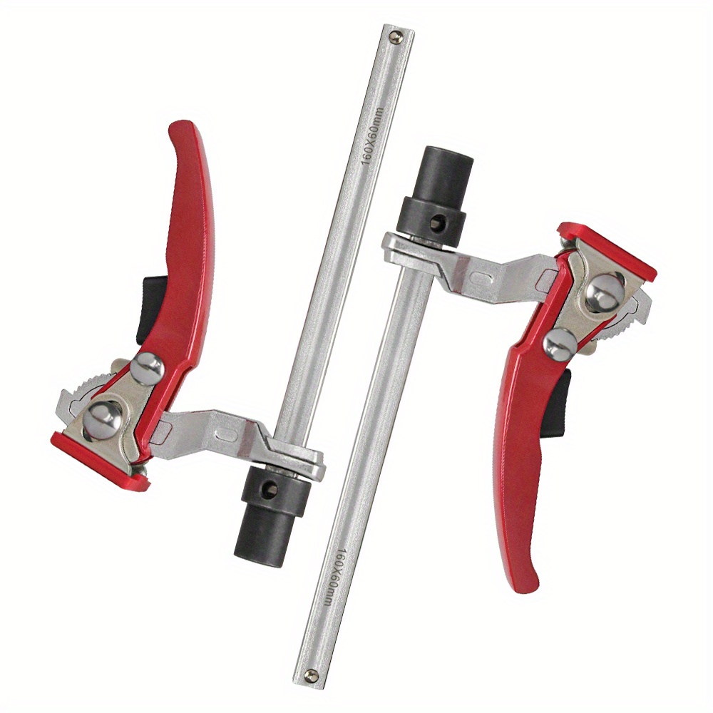 

Allsome 2pcs Mft Table Workbench Quick Ratchet Clamp 3/ 4 Inch(19mm) 20mm Dog Hole Clamp Hold Down Clamp For Woodworking