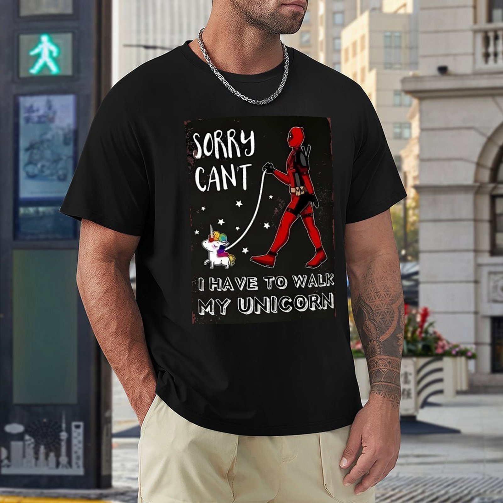 

1pc, Best Cover Graphic T-shirt, Men's Casual Round Neck T-shirt