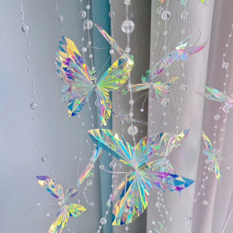Image of Colorful Wind Chimes With Water Beads - Handcrafted, Bird-repellent Outdoor Decor For Garden & Patio - Perfect Thanksgiving, Birthday Gift