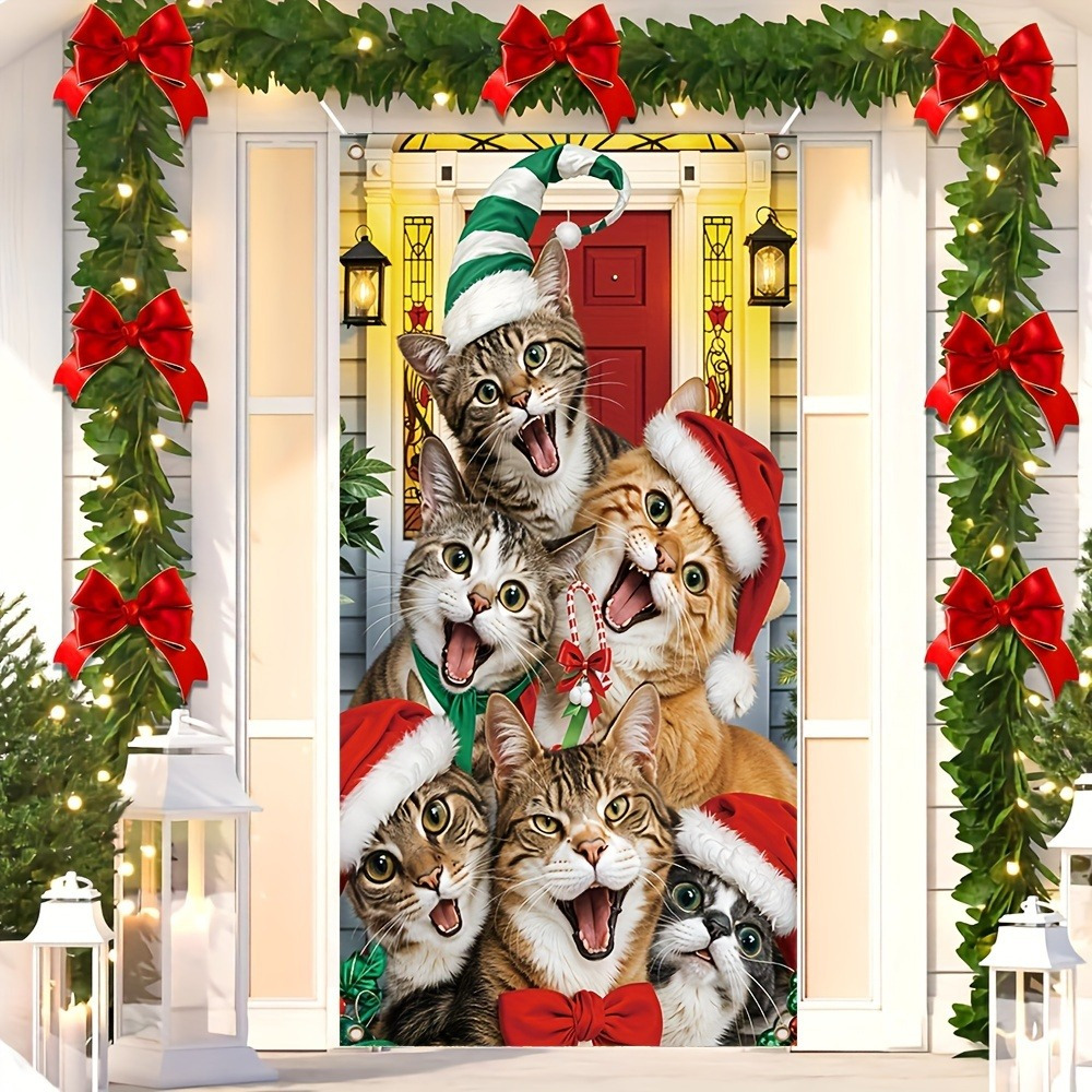 

Jit, 1pc Polyester Christmas Hanging - No Battery Needed, , For New 's & Decor, For Photos - 35.4x70.9