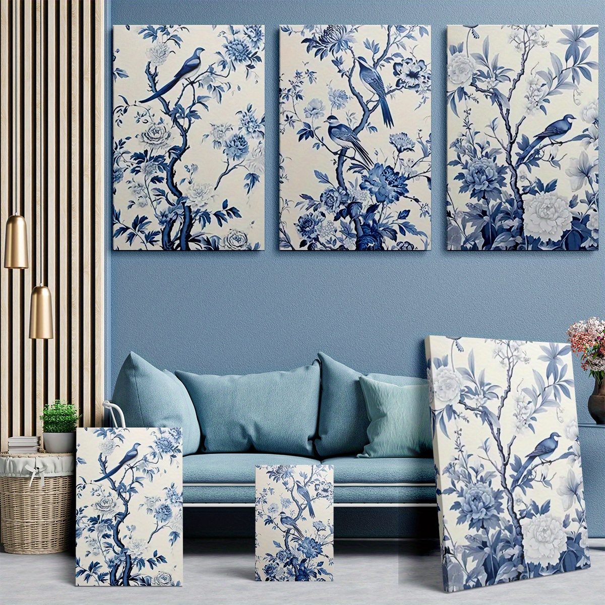 

3 /set Wooden Frame , And Art - Decor- , And Bathroom, For Decoration, ( )