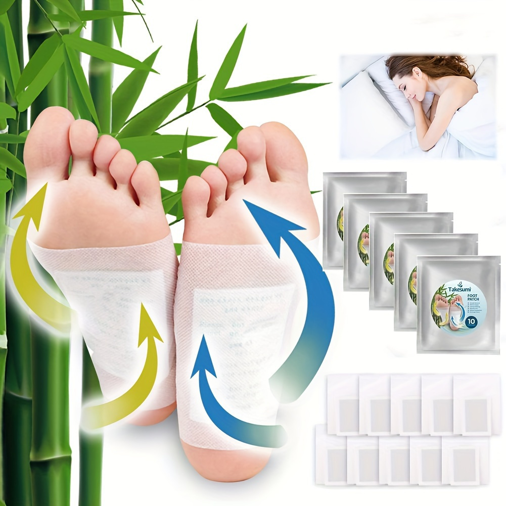 

50pcs Natural Wormwood Bath - Adhesive Sheets For Foot Care