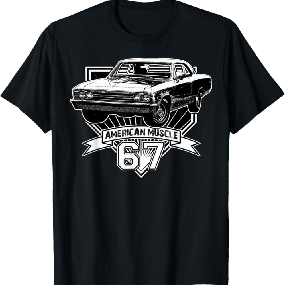 

1967 Ss T-shirt - Trending Muscle Car Graphic For Lovers - Tee For Men