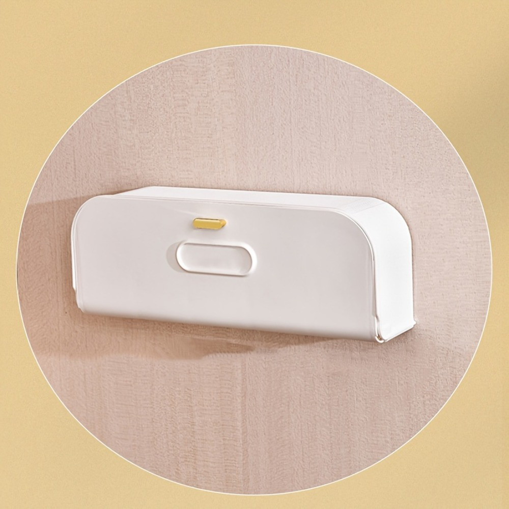 1pc Wall-mounted Drawer Organizer For Underwear And Socks - Plastic, Lightweight Storage Box With Partitioned Sections For Bras, Undergarments, And Accessories - Home