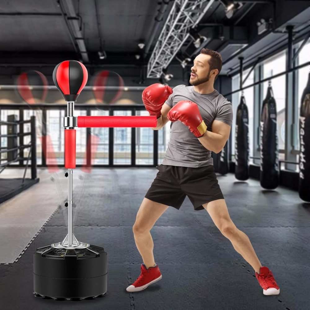 bag w/ spinning bar boxing reaction bag Temu Portugal