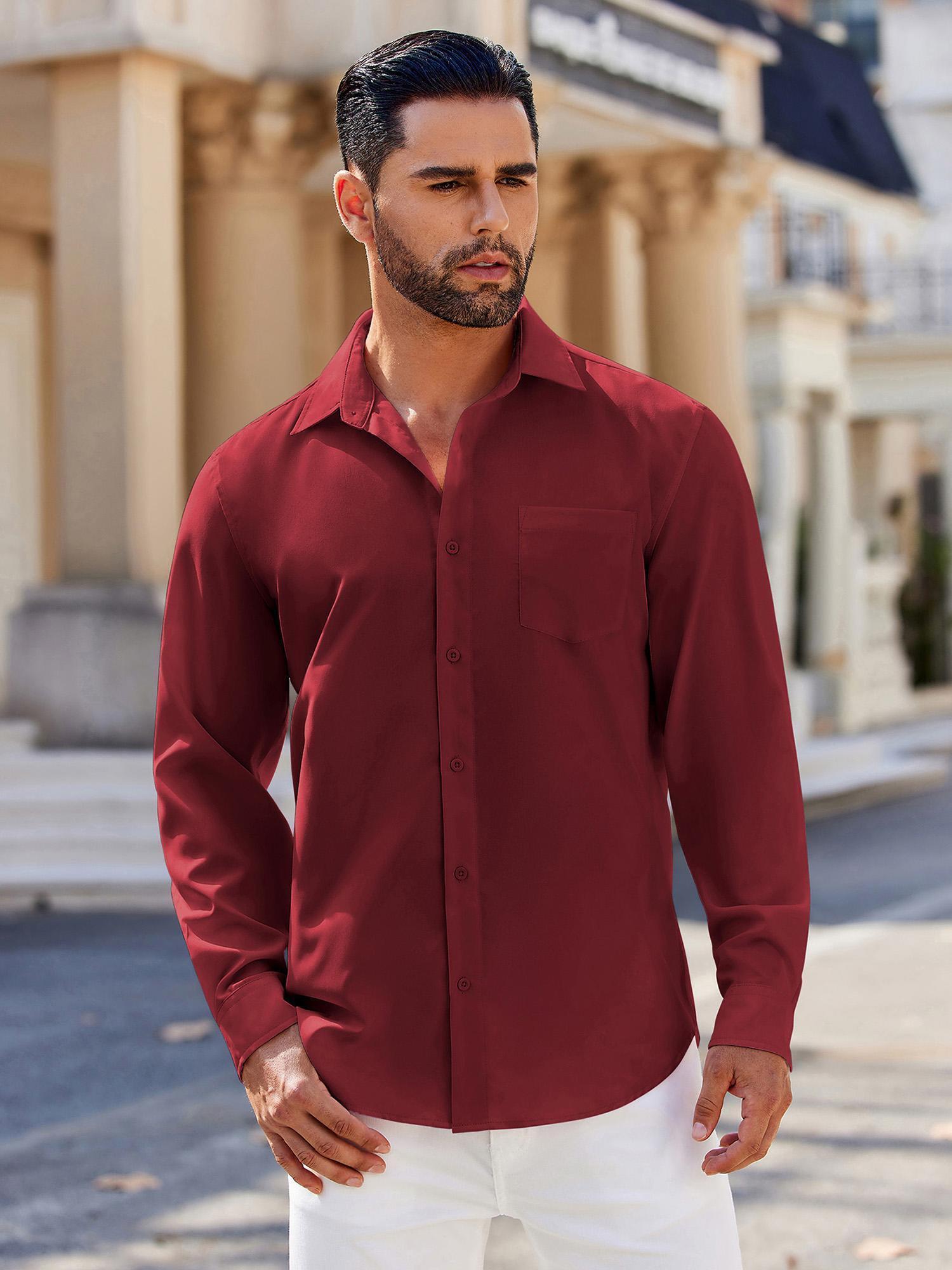 open lace back dress Tek Western Burnt Orange Long Sleeve Shirt