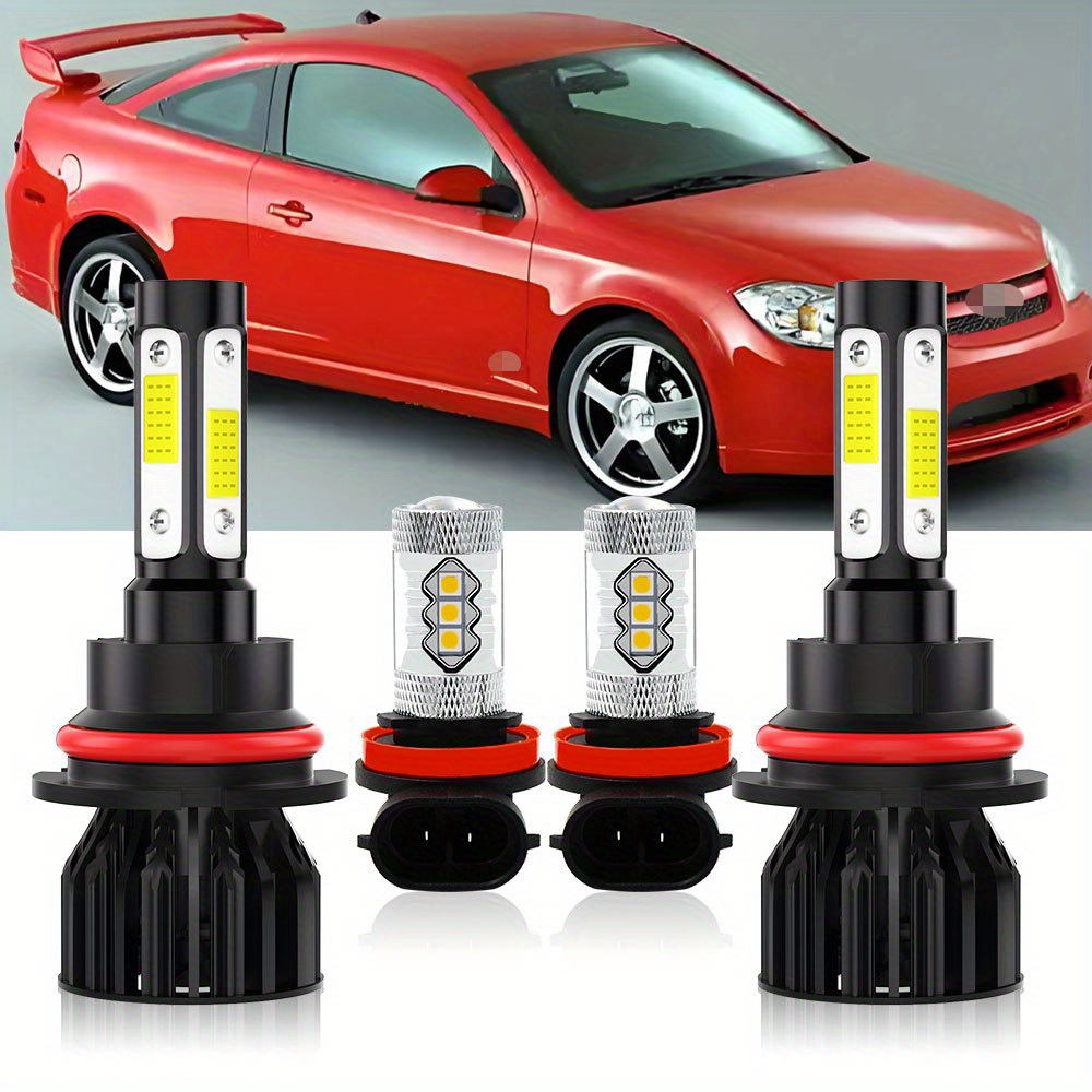 

For For Frontier 2005- 2011 2012 2013 2014 2015 2016 2017 2018 2019 9007/hb5 + H11/h8 Led Headlight Beam + Fog Light Bulbs, 4000lm ,