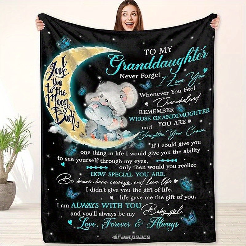 

Granddaughter , Granddaughter Blanket, To My Granddaughter Blanket, - - For Granddaughter