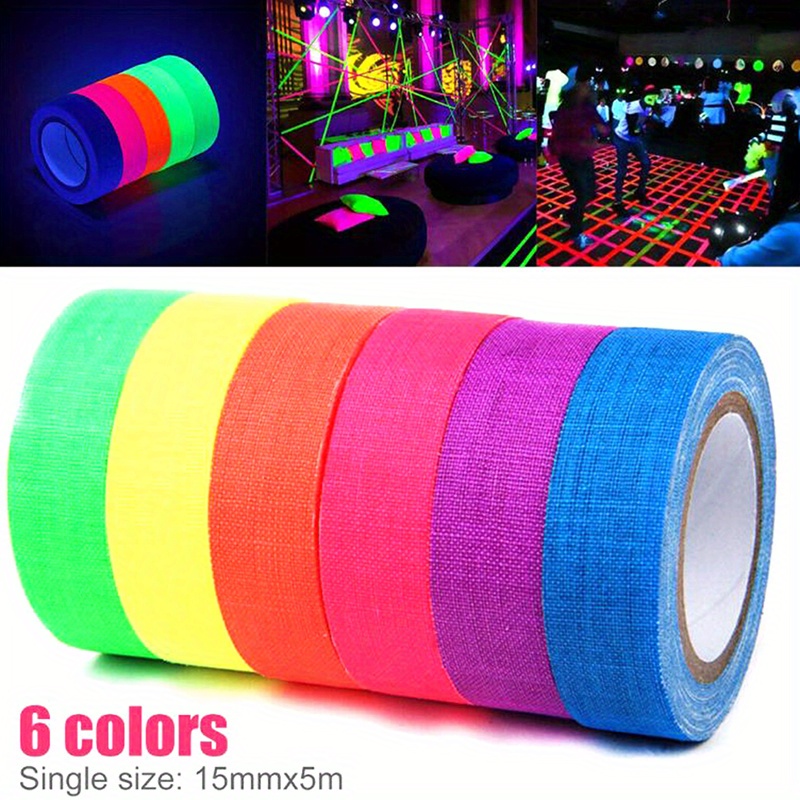 

-the- Tape - 196" Self-adhesive, Decorative Tape For Parties & Stage Floors, Waterproof, Options