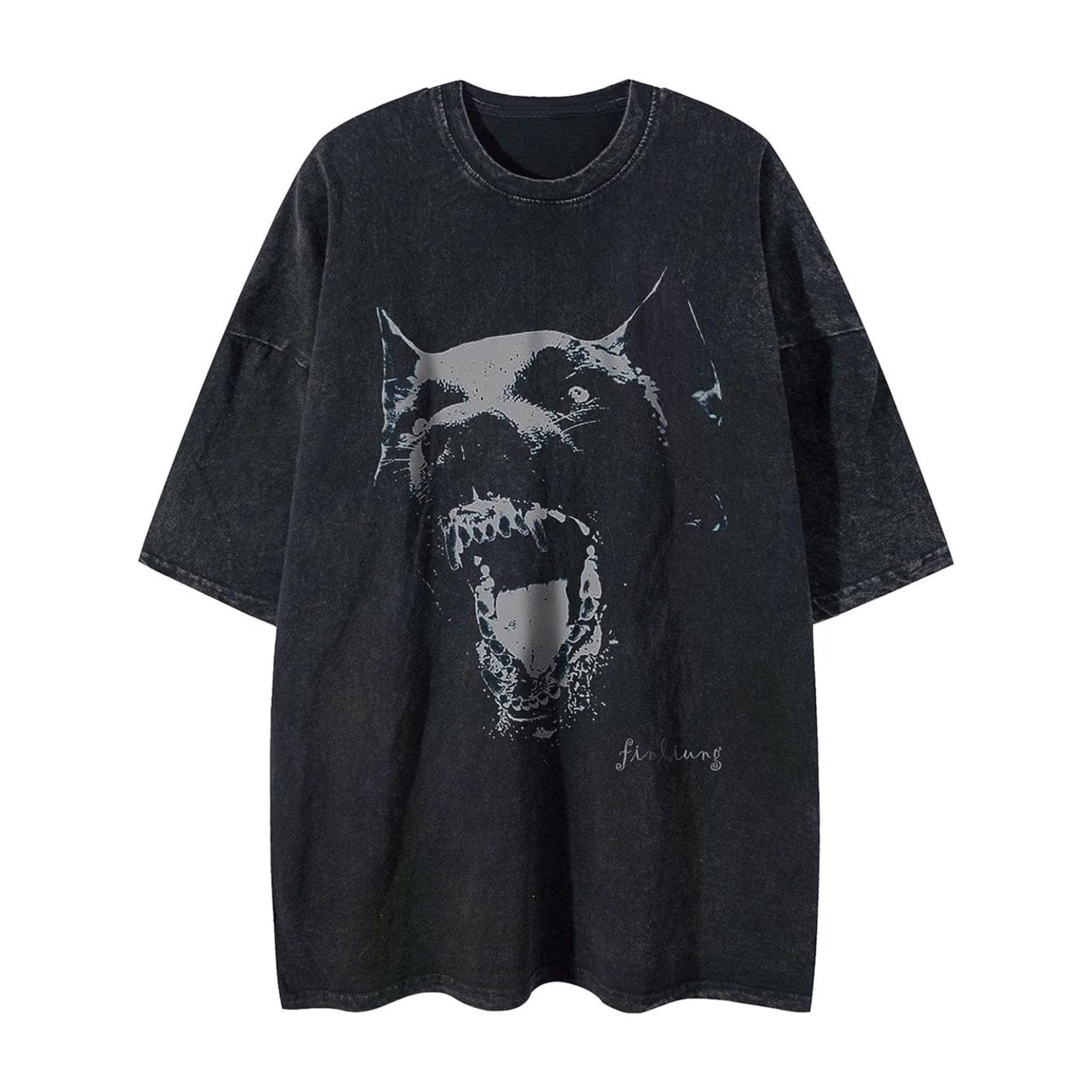 

Dog Graphic Teehigh-end Pure Cotton Short-sleeved T-shirts, A Unique For