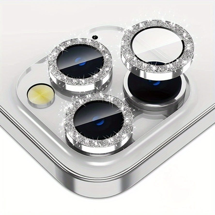 

Bling Up Your Camera Lens With Sparkling Protector For /16plus/16pro/16pro Max And More!