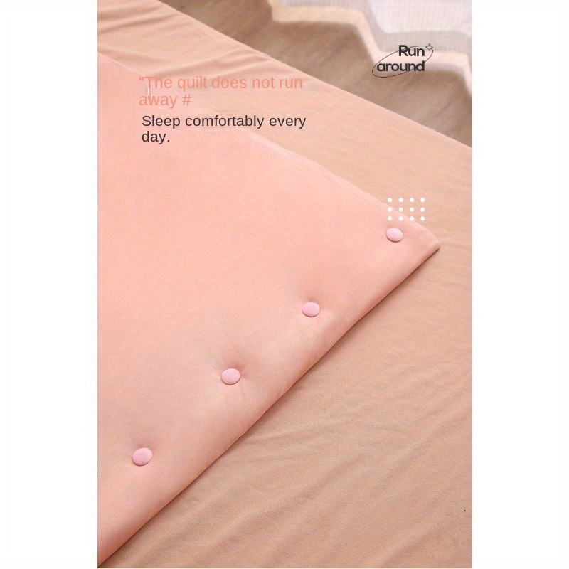 10pcs needle free quilt holder seamless   invisible duvet cover bed sheet clip soft needle anti slip and anti running details 0