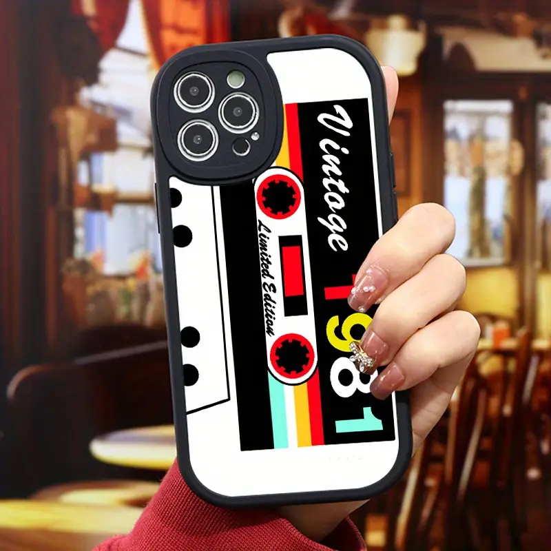 LOVQZAOF Funda De Silicona Antigolpes Candy Para IPhone 16, 15, 14, 11