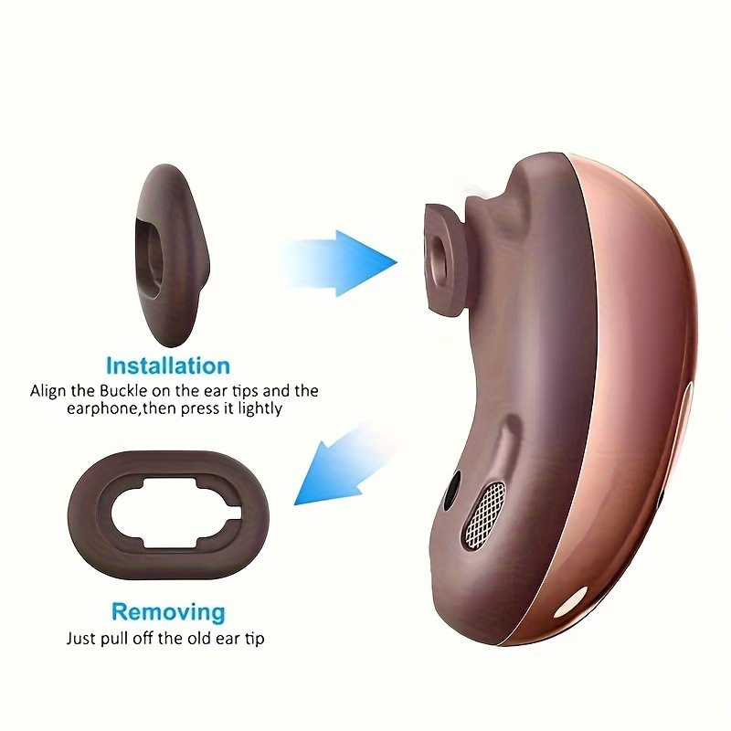 silicone ear tips set soft flexible Temu United Kingdom