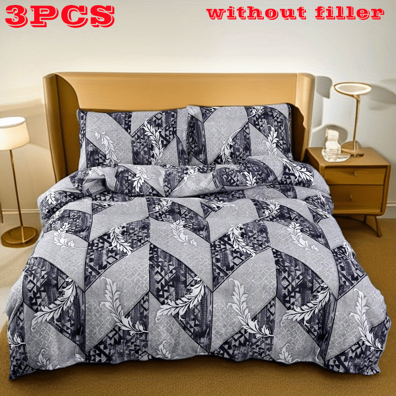 

3pcs , , Diamond, Pillowcase Set, - And , Suitable For Bedroom, , 1 , 1 Of Pillowcases, No