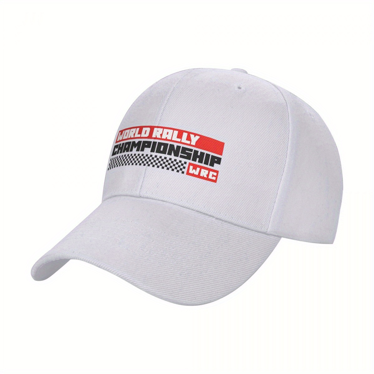 

du monde des rallyes WRC - Casquette de baseball décontractée en polyester avec système de réglage à clip pour hommes et femmes - Vêtement de voyage de